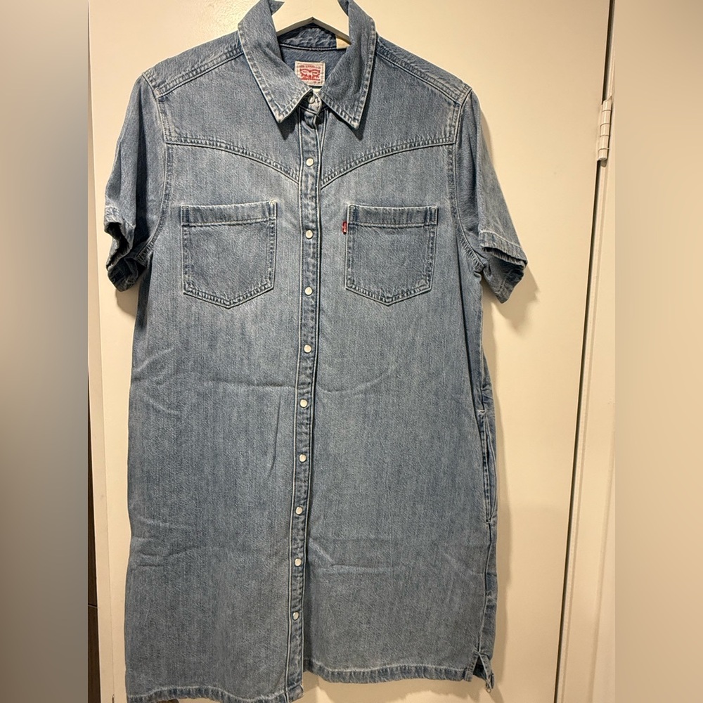 Denim dress